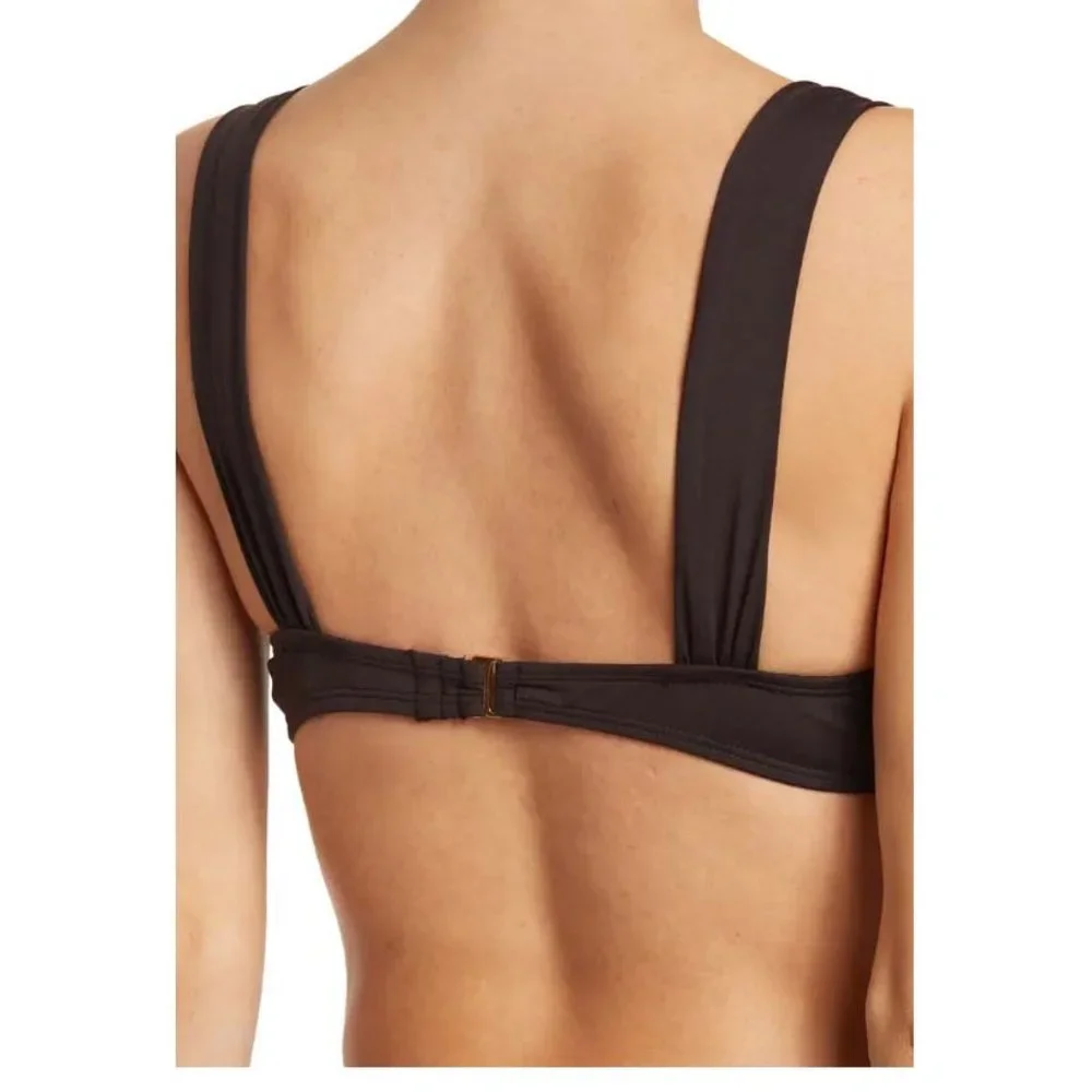 WeWoreWhat Brown Bikini Top - Picture 2 of 3